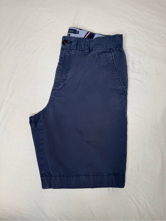 Tommy Hilfiger Other - Tommy Hilfiger Men's 32 Navy Flat Front Shorts Classic Fit 100% Cotton